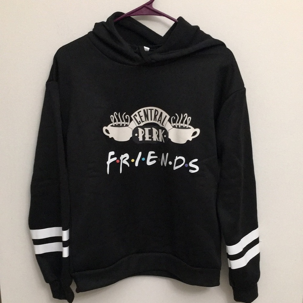 Black Central Perk Friends Hoodie